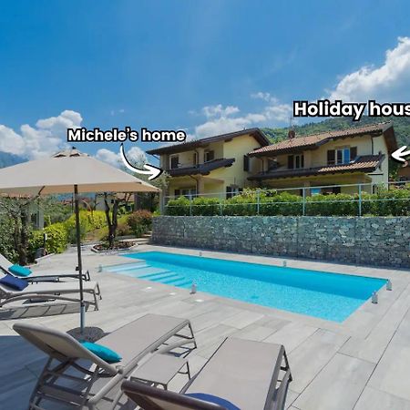 Ca Stagia Holiday House With Private Swimming-Pool Белладжо Экстерьер фото